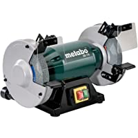 Metabo 6.19175.00 619175000-Esmeriladora Doble para Metal DS 175 500W Anchura de muela 25 mm- 500 W- 240 V- Negro-Verde